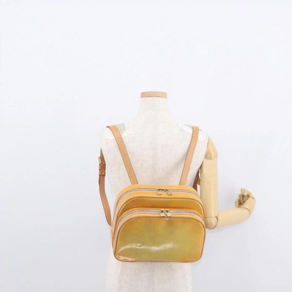 LOUIS VUITTON Monogram Vernis Marley Backpack Gris M91038 LV Auth 151778 main image 7